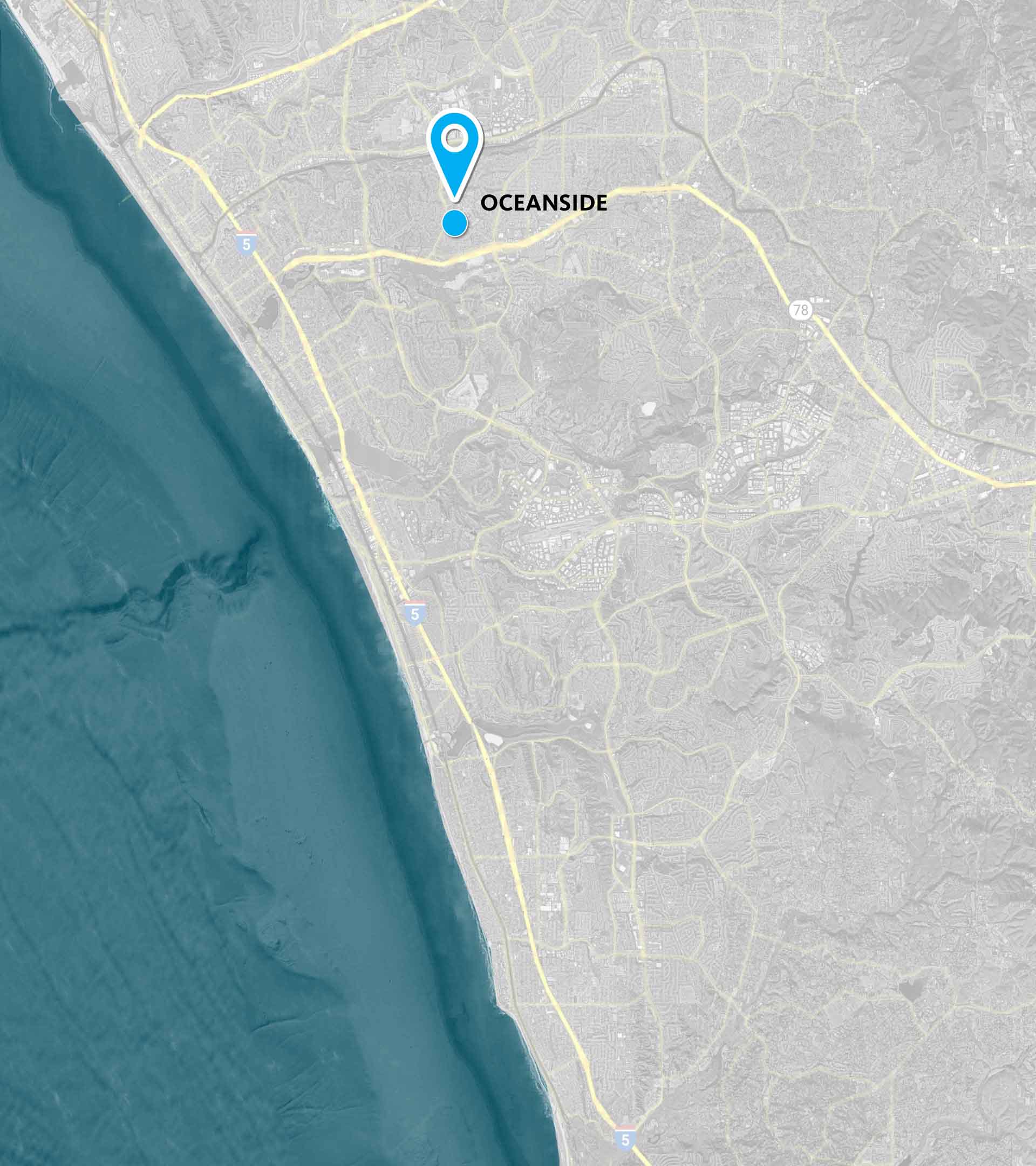 Oceanside Campus Map